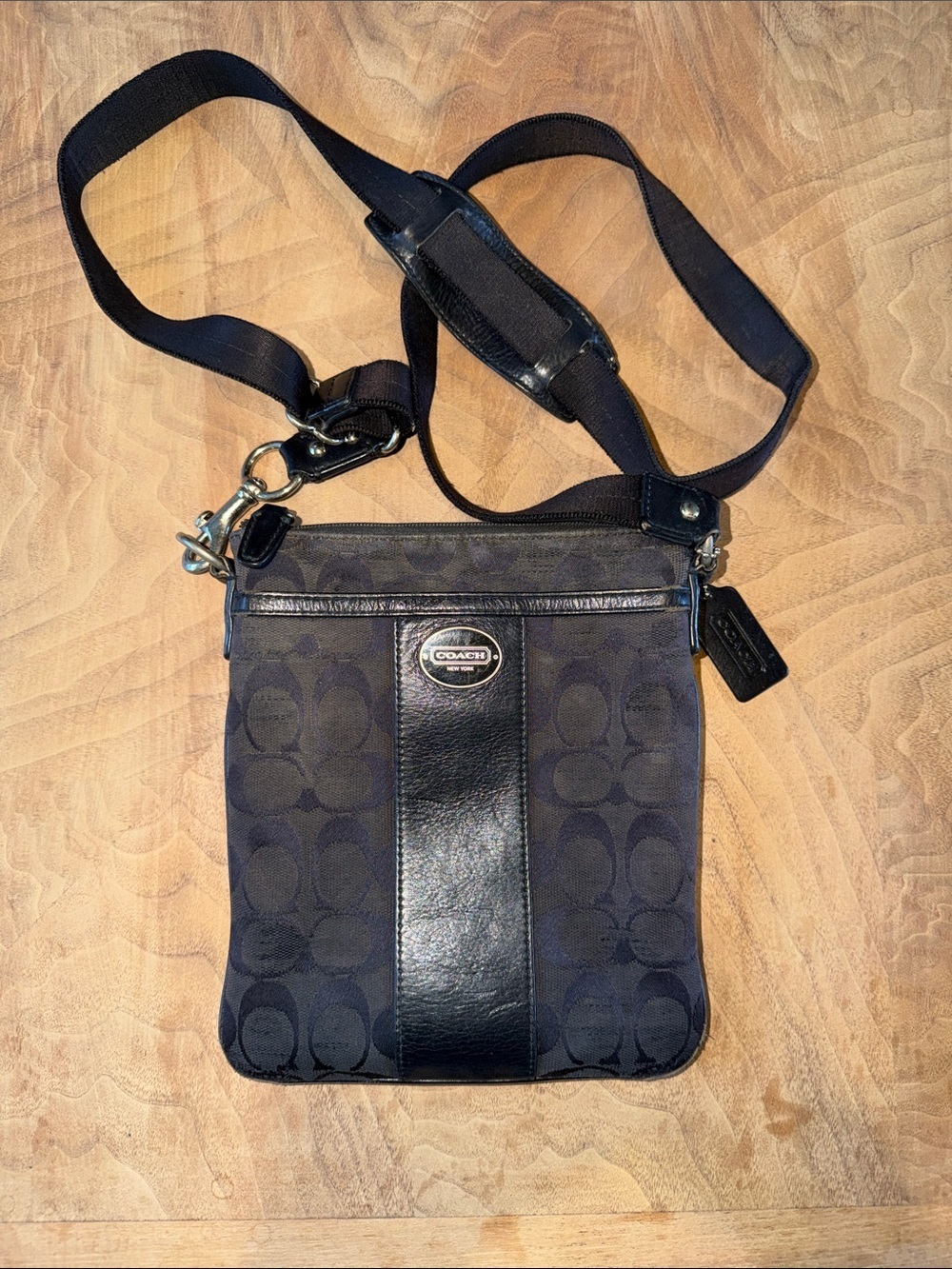 Coach Signature Canvas Crossbody Bag
